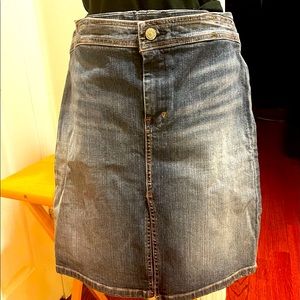 7 for all Mankind vintage denim skirt, size 31